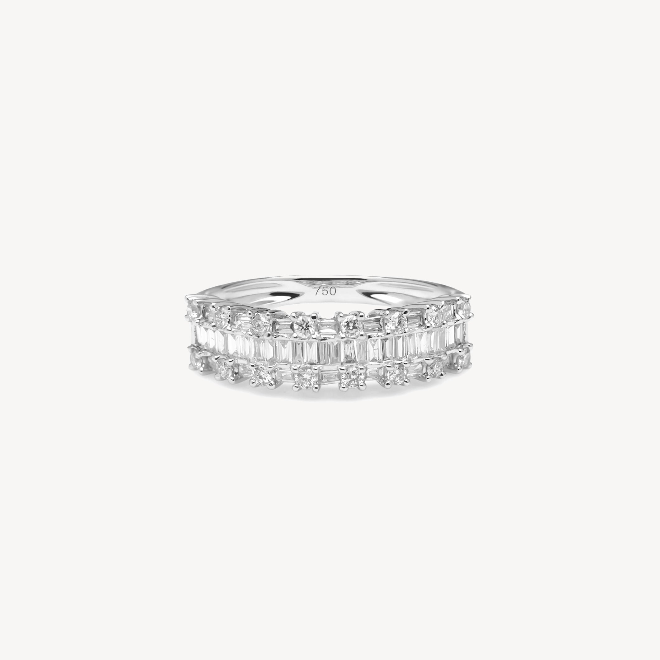 Multishape Diamond Ring