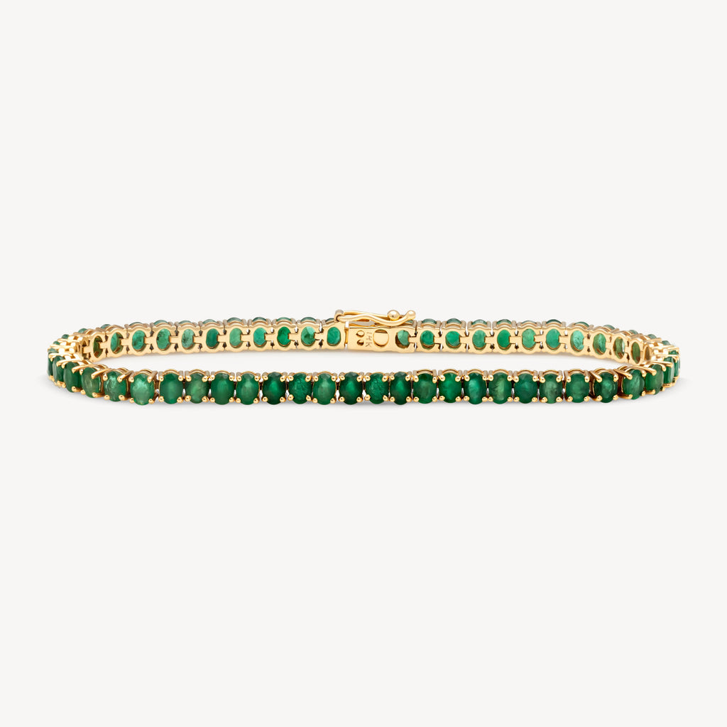 Emerald Tennis Bracelet