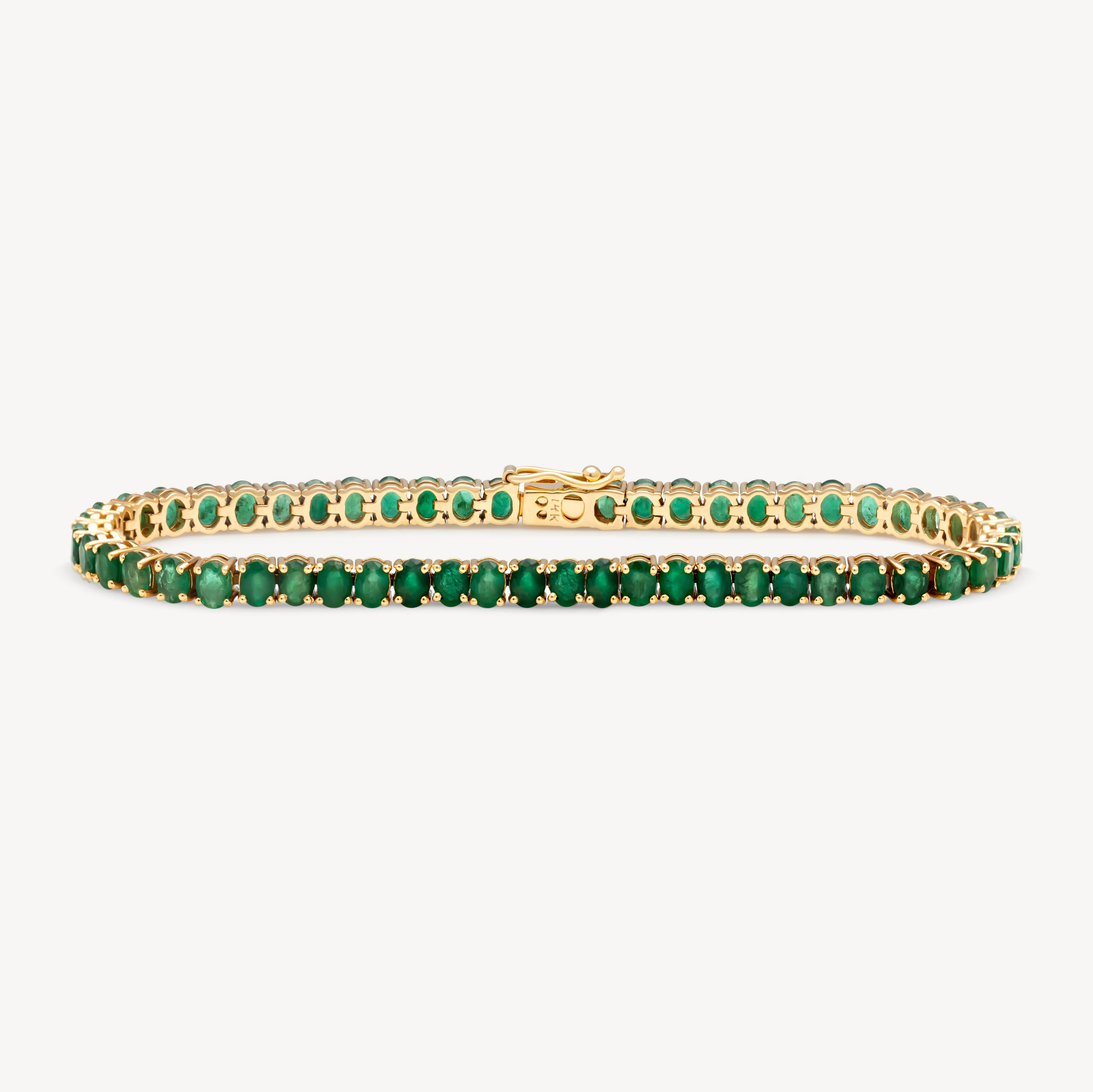 Emerald Tennis Bracelet