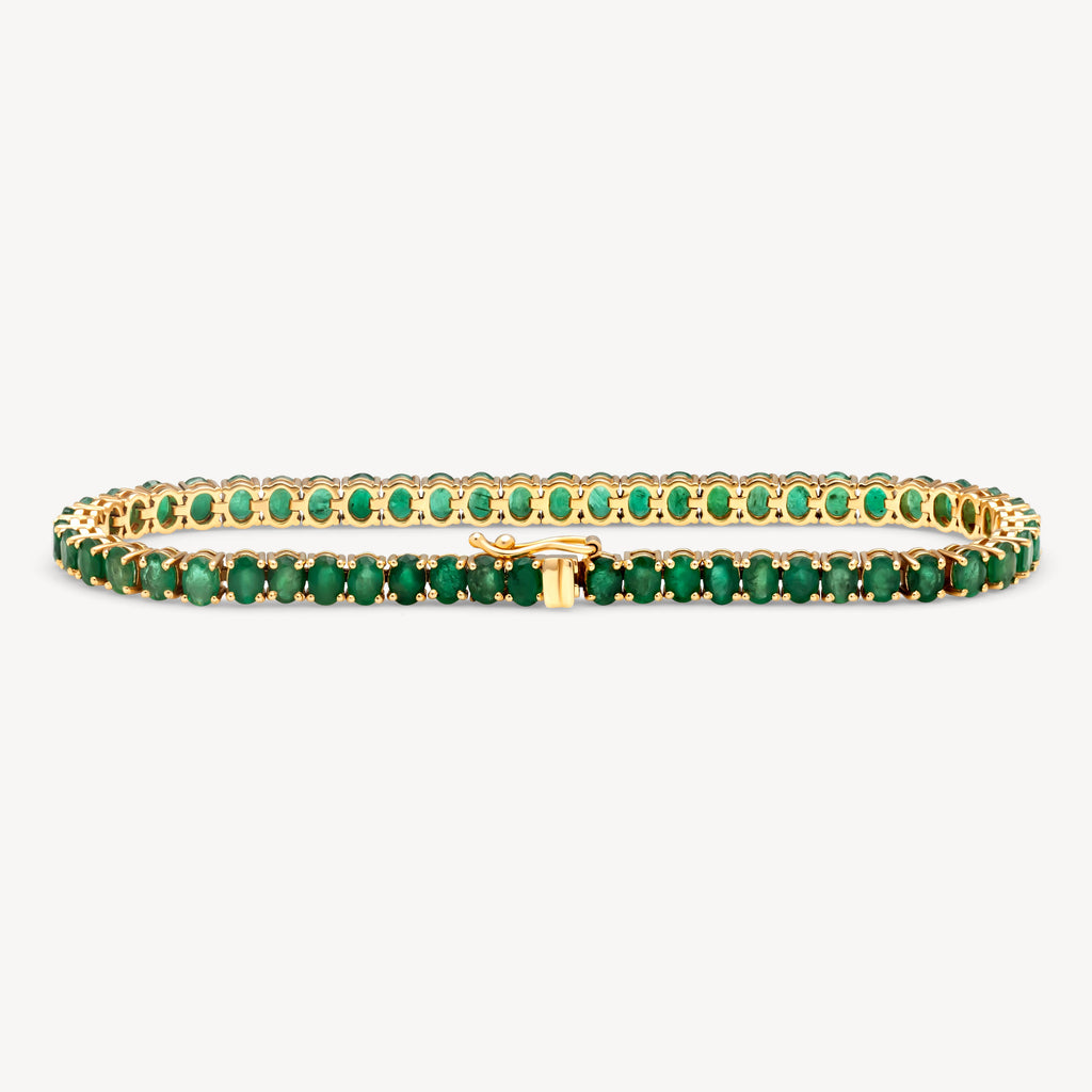 Emerald Tennis Bracelet