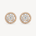 Queen Round Earrings