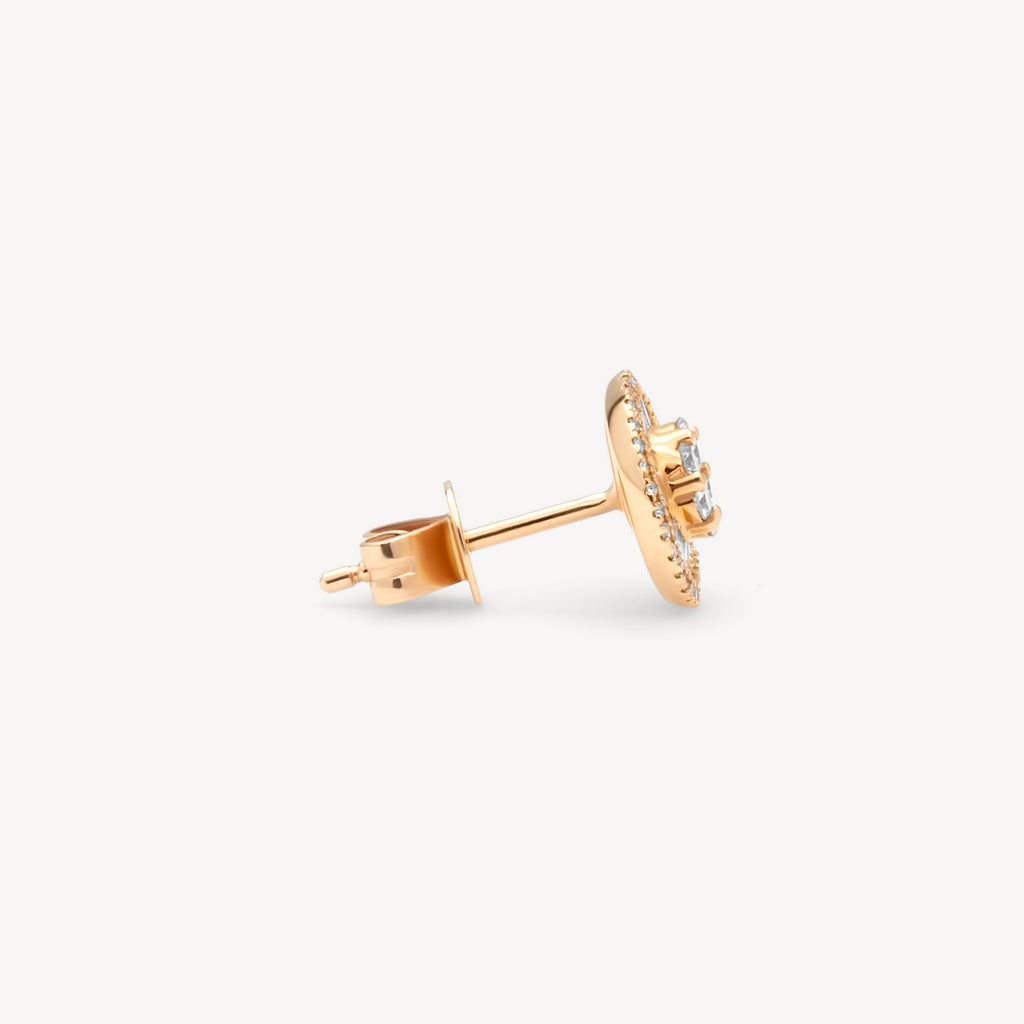 Queen Round Earrings