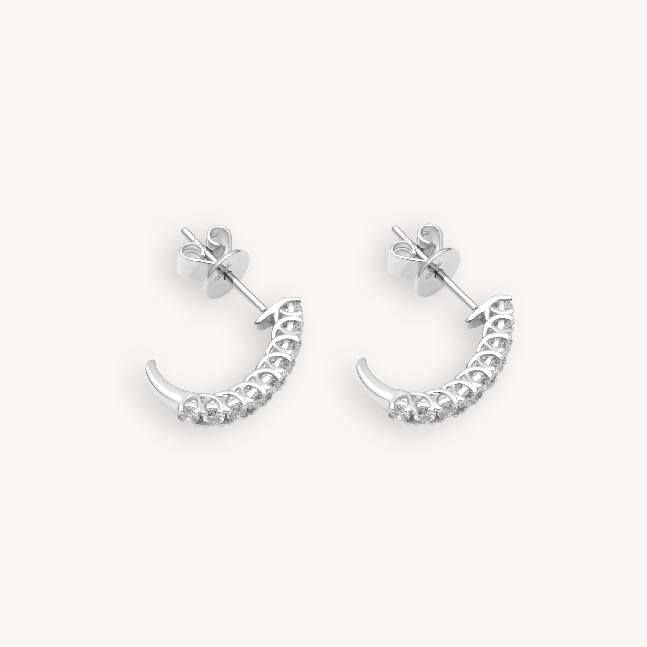 Horn Diamond Earrings