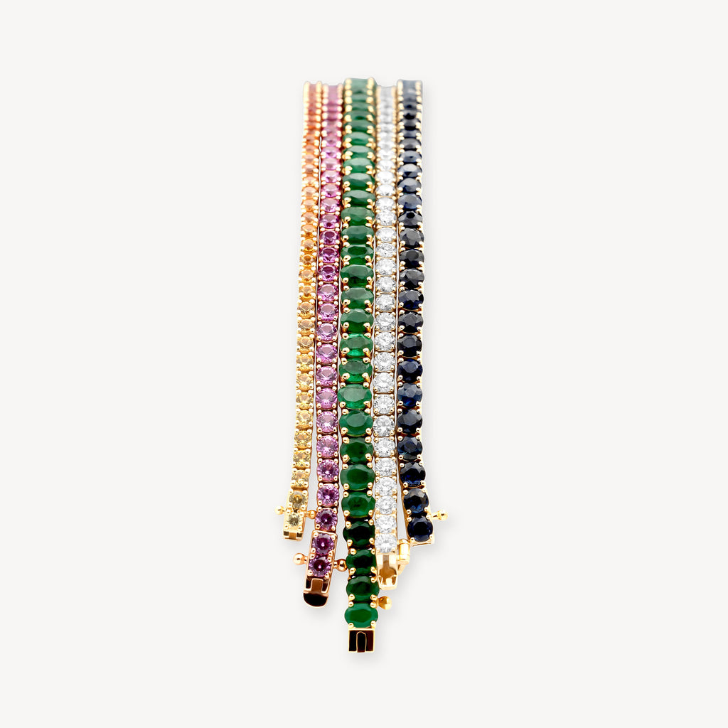 Emerald Tennis Bracelet