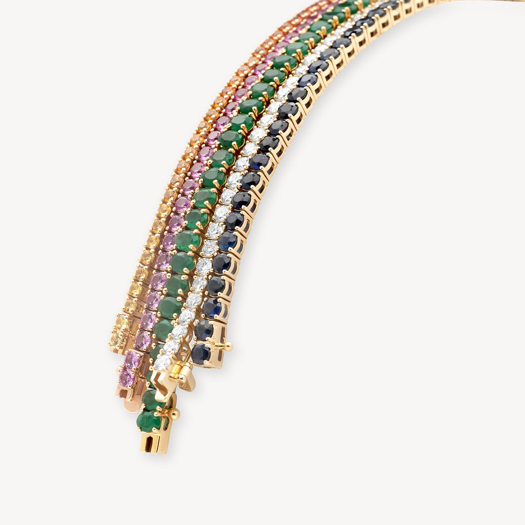 Emerald Tennis Bracelet
