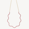 Ruby Waves Necklace