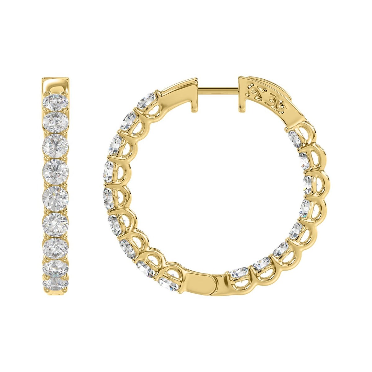 Yellow Gold, flat view