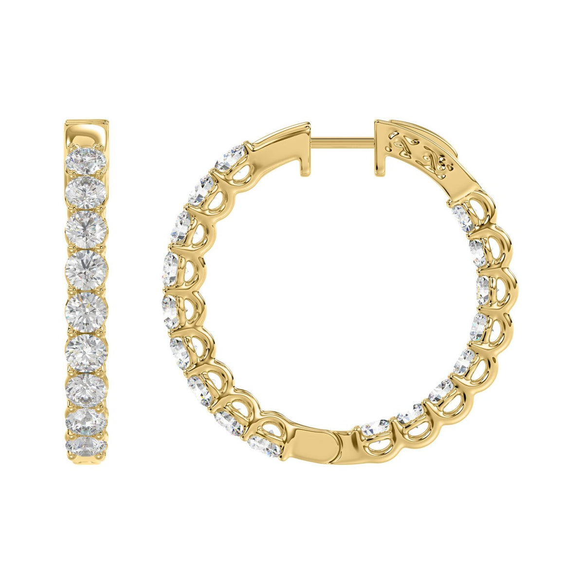 Yellow Gold, flat view